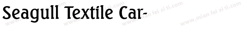 Seagull Textile Car字体转换
